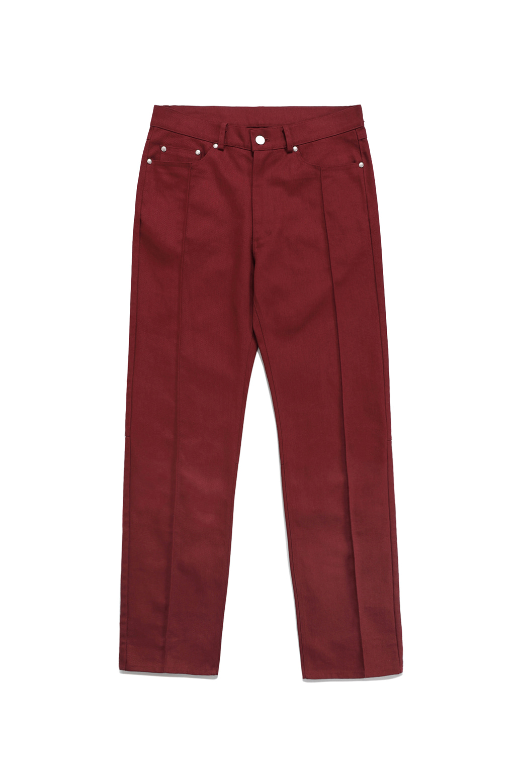 STRAIGHT PANTS [RED]
