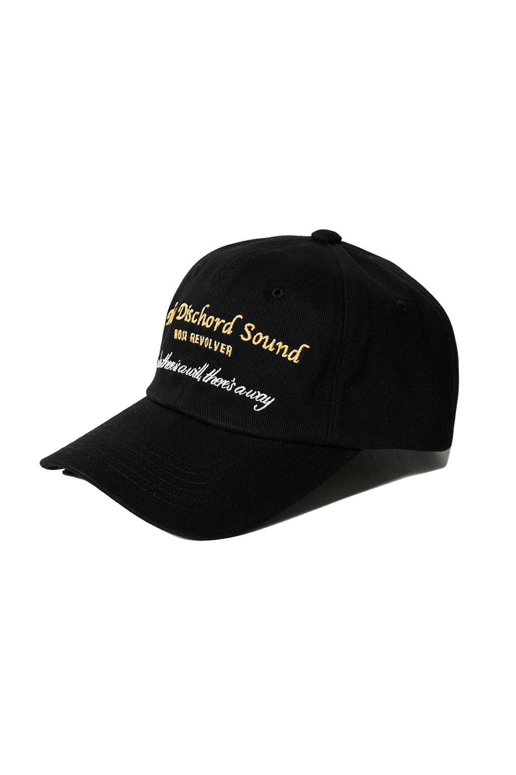 SLOGAN BALL CAP [BLACK]