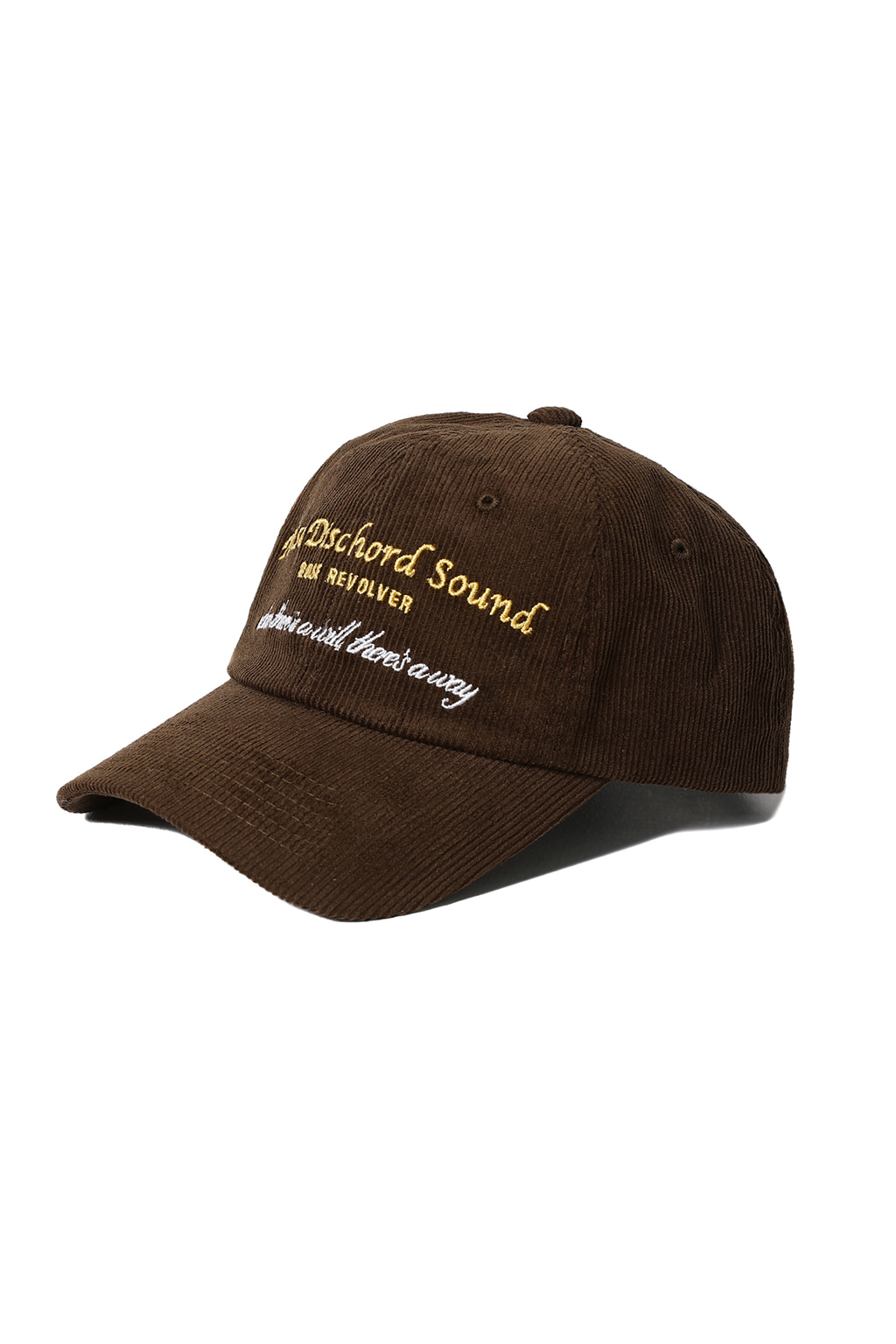 SLOGAN BALL CAP [BROWN]